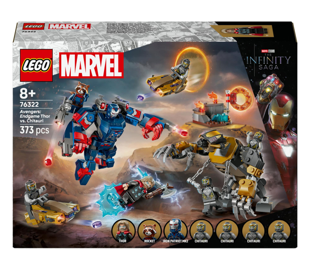 LEGO Super Heroes 76322 Avengers: Koniec gry Thor kontra Chitauri - 1331728 - zdjęcie